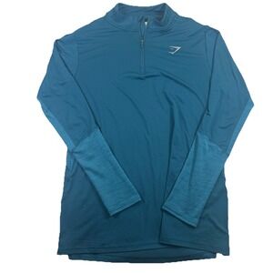 Gymshark Speed 1/4 Zip Pullover Gym Workout Outdoors Running Hiking Activewear L